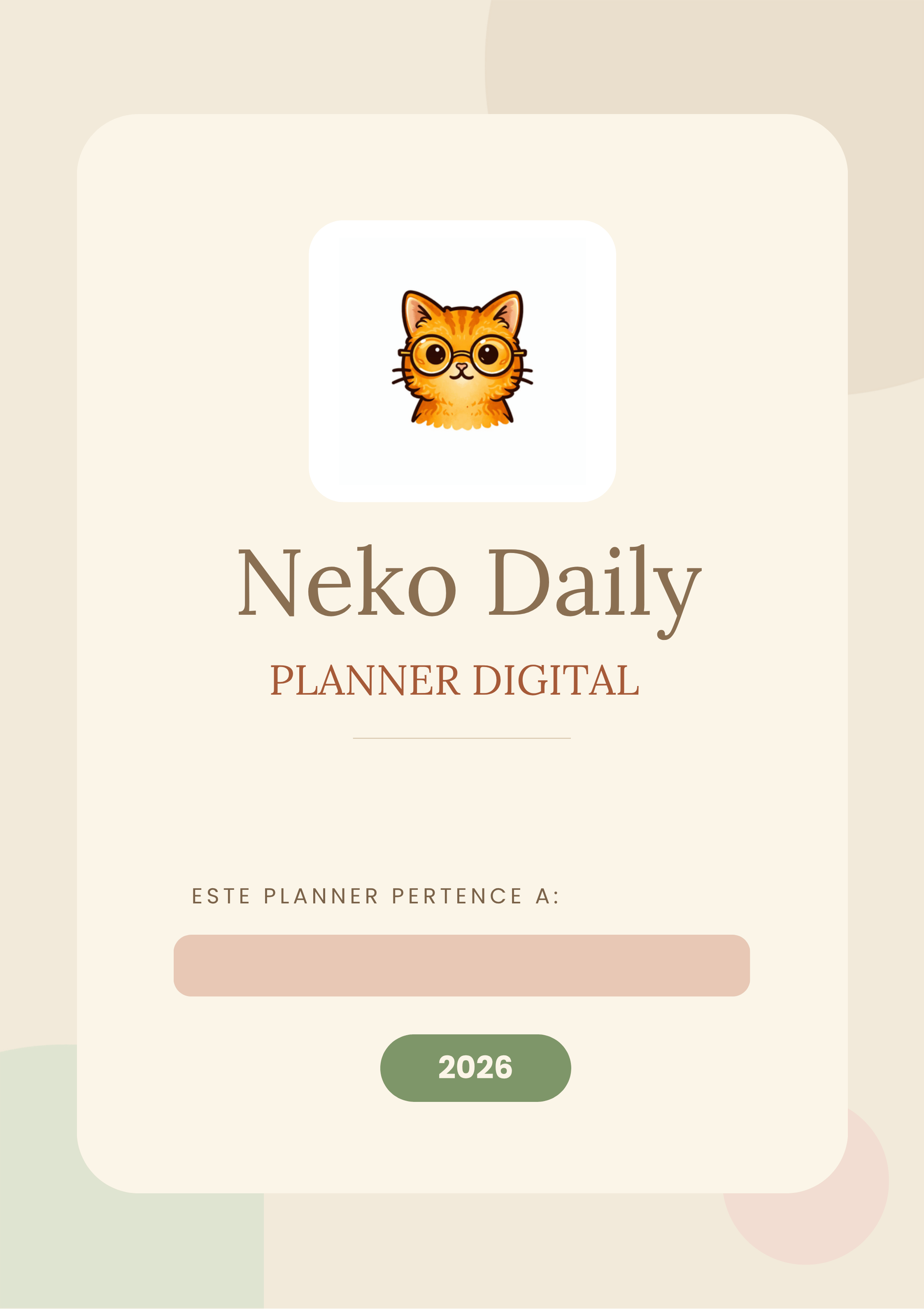 Planner 2026